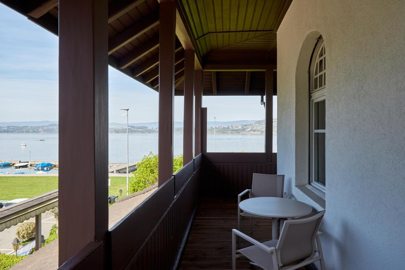 Hotel Schiff Am See Morat Extérieur photo