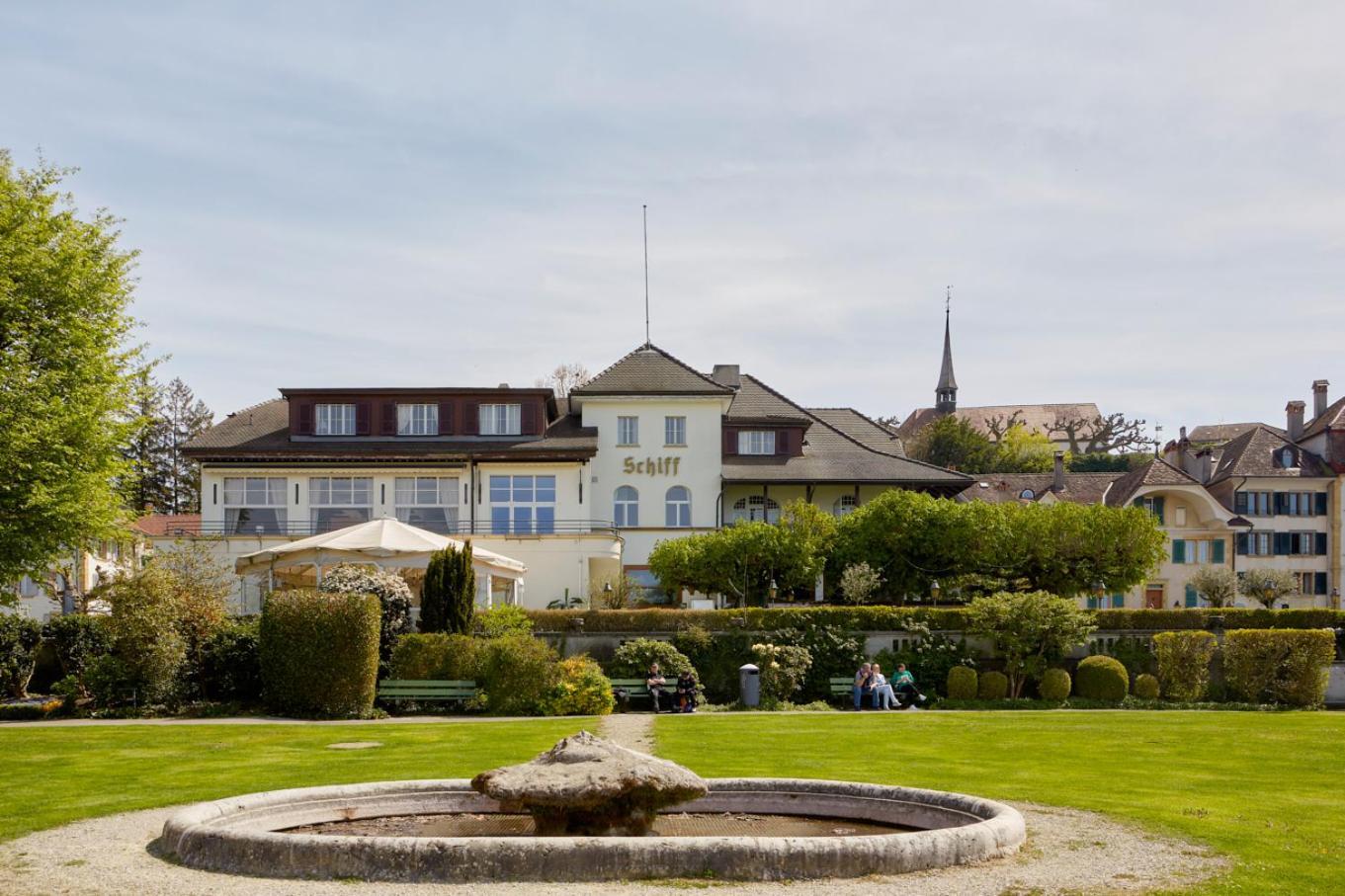 Hotel Schiff Am See Morat Extérieur photo